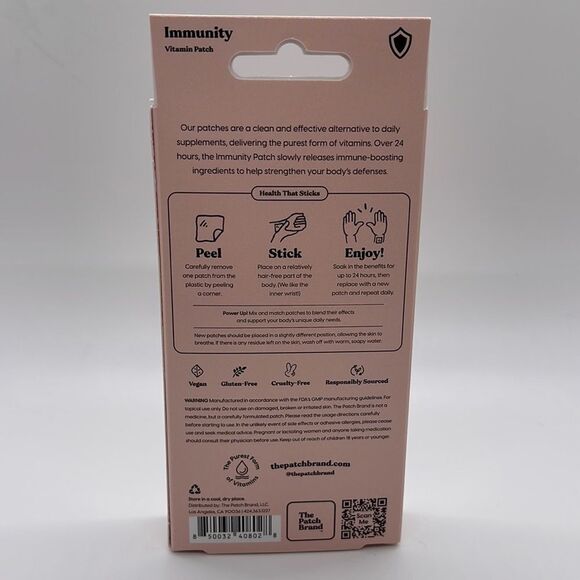 NIB The Patch Brand - Immunity Patches (15) - Picture 4 of 4